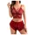 JSY 058 - ensemble de lingerie érotique - rouge (L-XL)