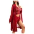 JSY 058 - ensemble de lingerie érotique - rouge (L-XL)