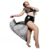JSY 065 - ensemble babydoll noir (XL-2XL)