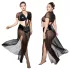 JSY 065 - ensemble babydoll noir (XL-2XL)