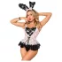 JSY 068 - costume de lapine (blanc et noir)