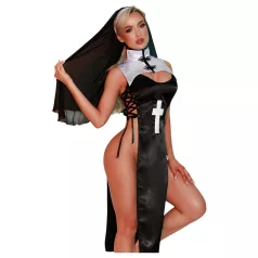 JSY 085 - costume de nonne (noir)