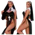 JSY 085 - costume de nonne (noir)