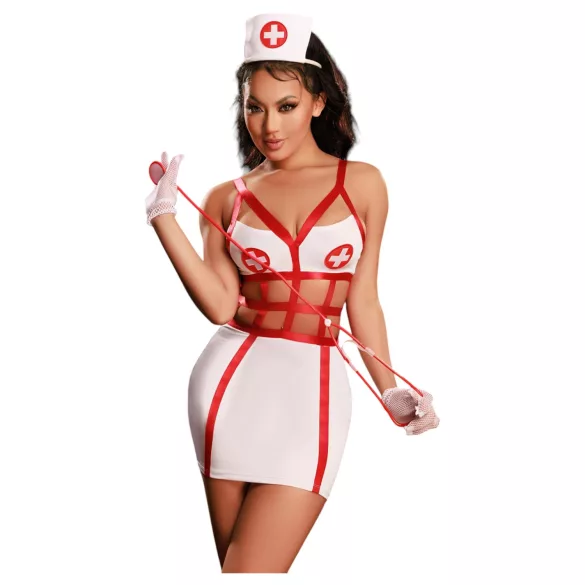 JSY 086 - costume d’infirmière (blanc)