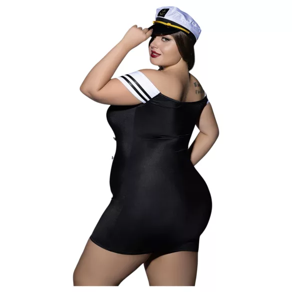 JSY 104 - costume de marin noir (XL-2XL)