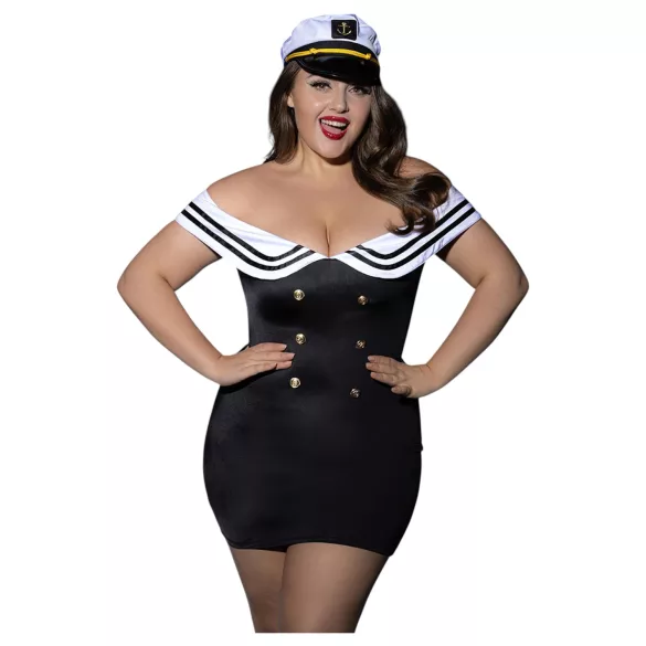 JSY 104 - costume de marin noir (XL-2XL)