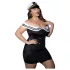 JSY 104 - costume de marin noir (XL-2XL)