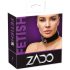ZADO - Collier en cuir noir