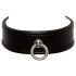 ZADO - Collier en cuir noir