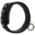 ZADO - Collier en cuir noir