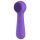 FaceClean - Appareil de massage facial étanche et rechargeable (violet)