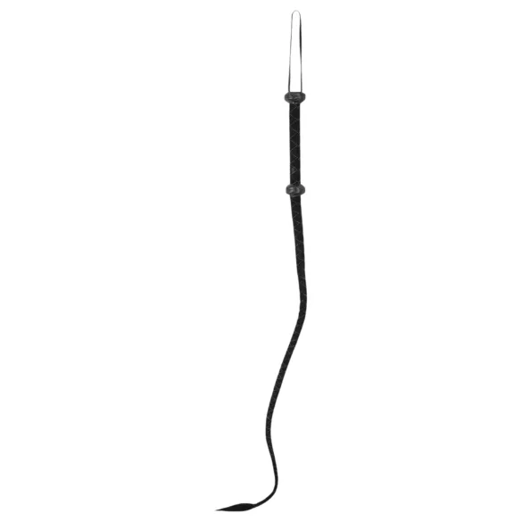 ZADO - fouet queue de cheval - accessoire fétichisme noir