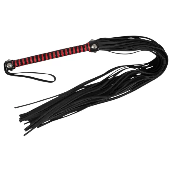 ZADO - fouet long cuir noir