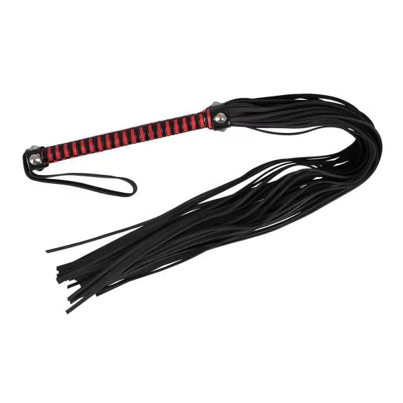 ZADO - fouet long cuir noir