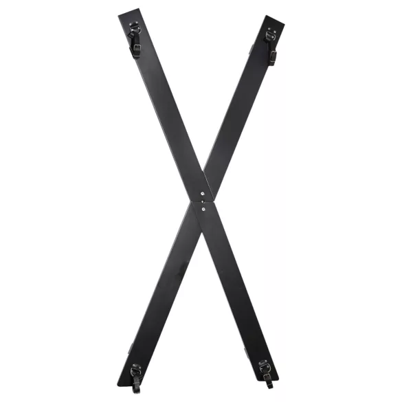 ZADO - Croisillon de bondage mural - kit de fixation - noir