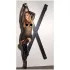 ZADO - Croisillon de bondage mural - kit de fixation - noir