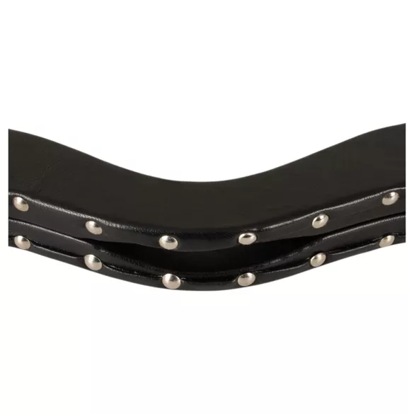 ZADO - civières pour testicules en cuir (noir)