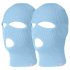 Balaclava tricot 3 ouvertures (bleu)