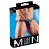 Culotte brillante minimaliste pour homme (noir)