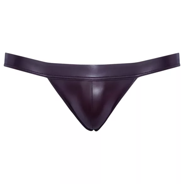 Svenjoyment - jockstrap homme brillant - noir