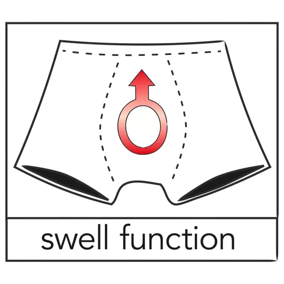 Svenjoyment - String pour homme à boutons-pression (noir) - L