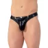 Svenjoyment - String pour homme à boutons-pression (noir) - XL