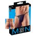 Mini-string homme (noir) - L