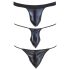 Svenjoyment - lot de strings homme - noir (3 pièces) S-L