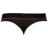 Svenjoyment - String homme en coton bio confortable (noir)