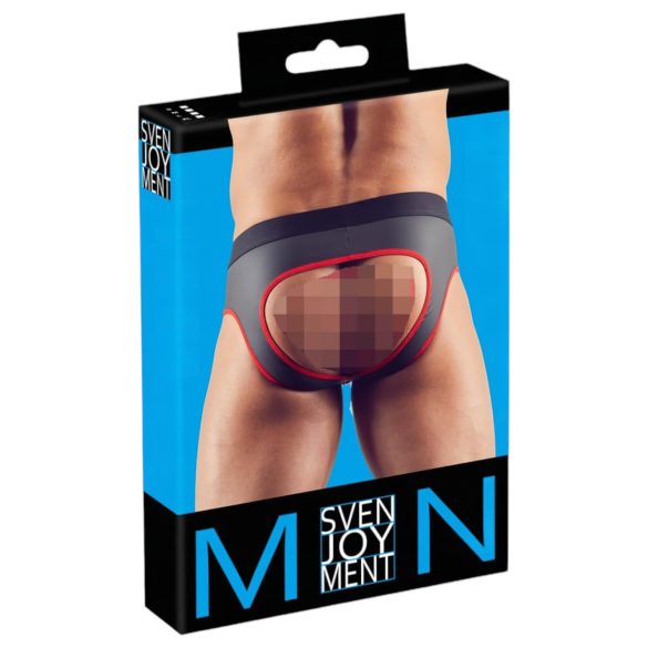 Svenjoyment - jockstrap ouvert (noir) - M