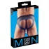 Svenjoyment - jockstrap ouvert - noir et bleu
