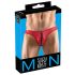 / Svenjoyment - Boxer homme noir à lacets (rouge)