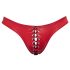 / Svenjoyment - Boxer homme noir à lacets (rouge) - M