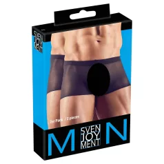 Svenjoyment - Lot de 2 boxers noirs transparents (S-L)