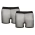 Svenjoyment - Lot de 2 boxers noirs transparents (S-L)
