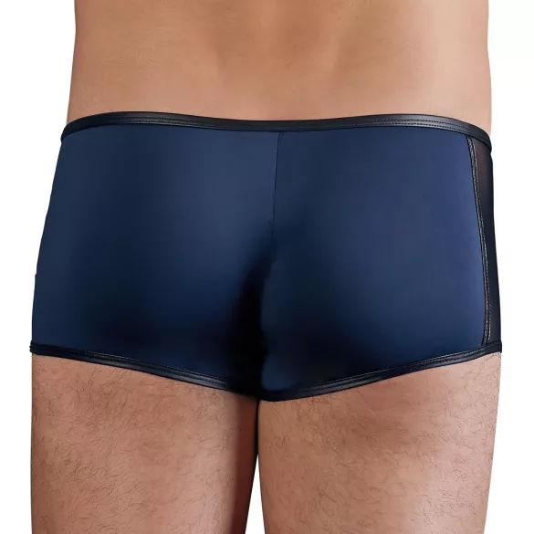 NEK - boxer homme résille noire à laçage - bleu - L