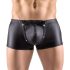 Svenjoyment - boxer mat à strass avec fermeture éclair (noir)