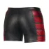 NEK - boxer zippé homme - bandes rouges latérales - noir