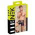 NEK - boxer zippé homme - bandes rouges latérales - noir - L