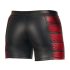 Boxer zippé avec inserts rouges NEK (noir) - XL
