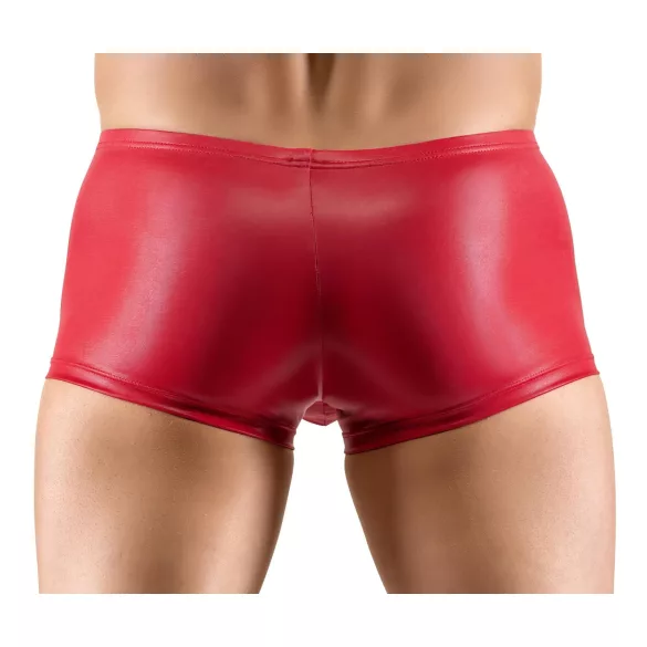 Svenjoyment - boxer push-up homme effet brillant - rouge
