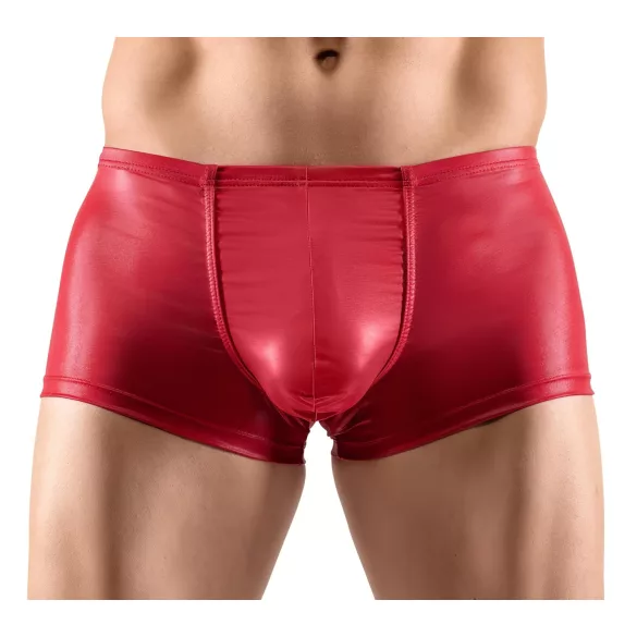 Svenjoyment - boxer push-up homme effet brillant - rouge - M