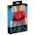 Svenjoyment - boxer push-up homme effet brillant - rouge - 2XL