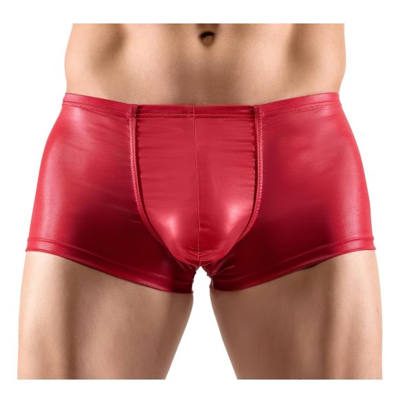 Svenjoyment - boxer push-up homme effet brillant - rouge - 2XL