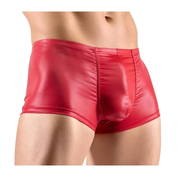 Svenjoyment - boxer push-up homme effet brillant - rouge - 2XL