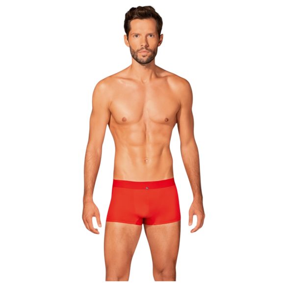 Obsessive - boxer transparent sur les côtés (rouge) - L/XL