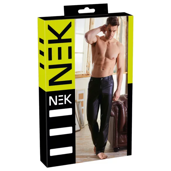 NEK - legging effet brillant - noir - L