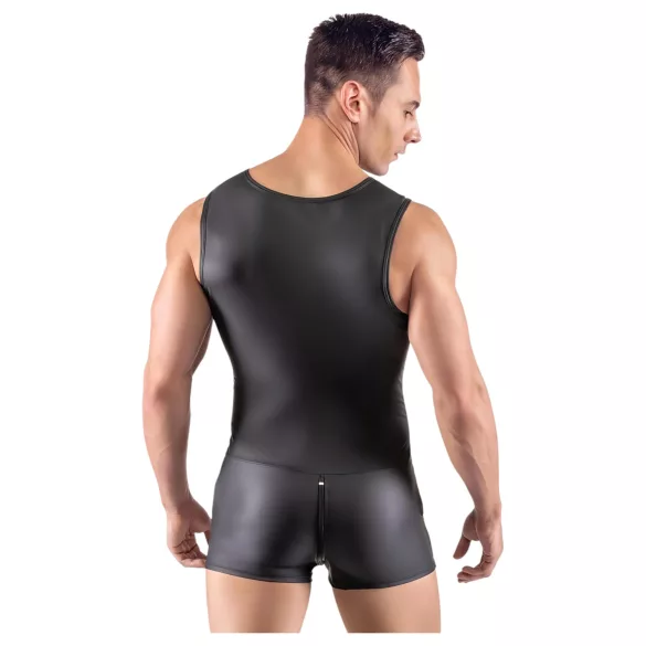 Svenjoyment - Combinaison homme sans manches courte (noir)