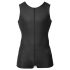 Combinaison homme sans manches noire - XL