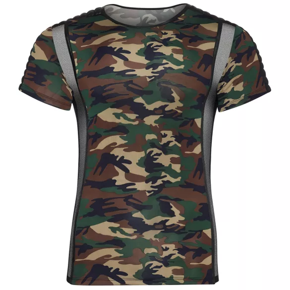 T-shirt homme camouflage (vert-brun)